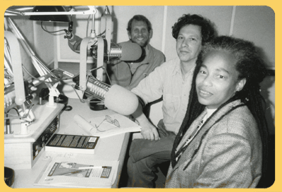 Ambivalent Allies publicity still photo of Bari Scott, Alan Snitow and David
